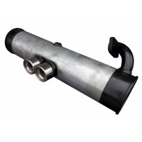 Smart Car Exhaust - CENTRAL DUAL EXIT GASOLINE 0.6, 0.7 - 1998 - 2007